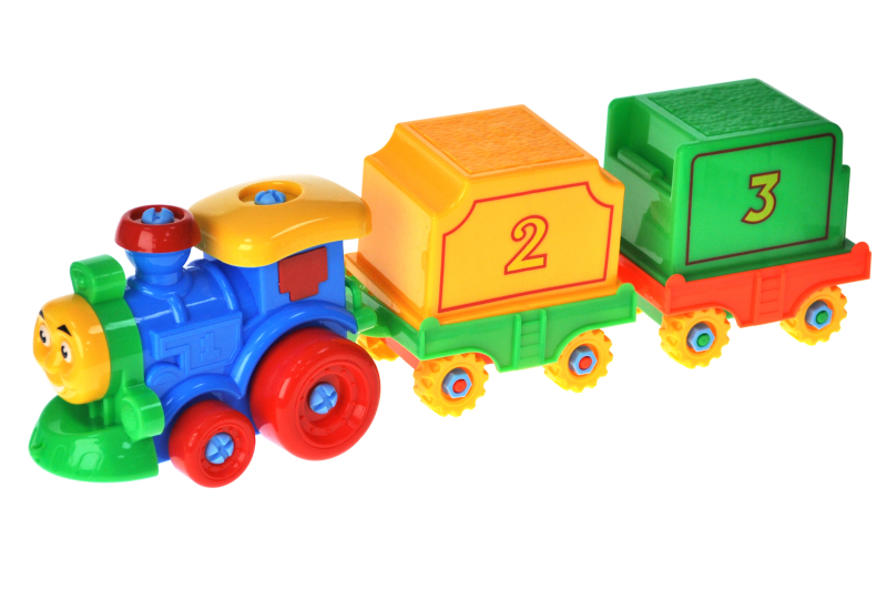 Потяг каталка 8681 в ковпаку р.43x10,5x14 см YG Toys - Зображення 2