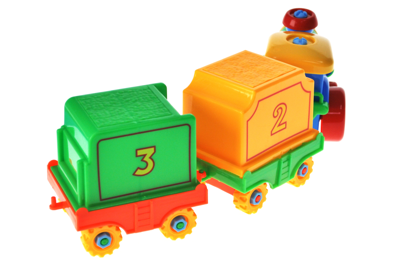 Потяг каталка 8681 в ковпаку р.43x10,5x14 см YG Toys - Зображення 4