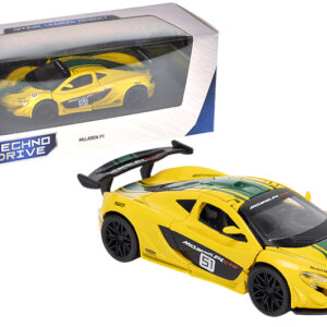 Машина 250946MLP1YW "MCLAREN P1" жовта, 1:43 TECHNODRIVE