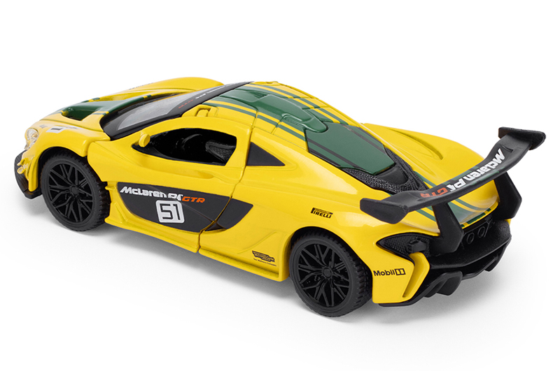 Машина 250946MLP1YW "MCLAREN P1" жовта, 1:43 TECHNODRIVE - Зображення 2