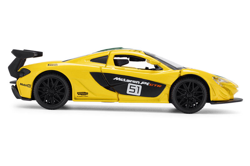 Машина 250946MLP1YW "MCLAREN P1" жовта, 1:43 TECHNODRIVE - Зображення 4