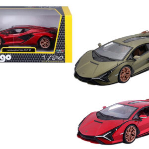 Машина 18-21099 "LAMBORGHINI SIAN FKP 37" 1:24 Bburago