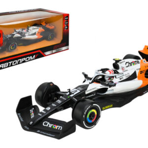 Машина АВТОПРОМ металева 68203A 1:24 McLaren MCL60(2023 Monaco Grand Prix),у короб. 24.5x12см