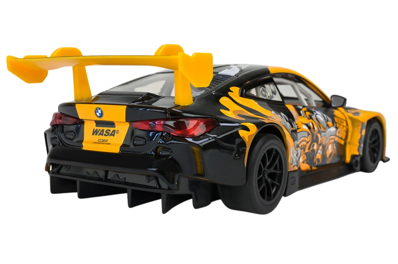 Машина металева АВТОПРОМ 68296A(Y)1:24 BMW M4 GT3, батар,світло, звук, відкр.двері, кор. 26.5x13.5x1см - Зображення 3