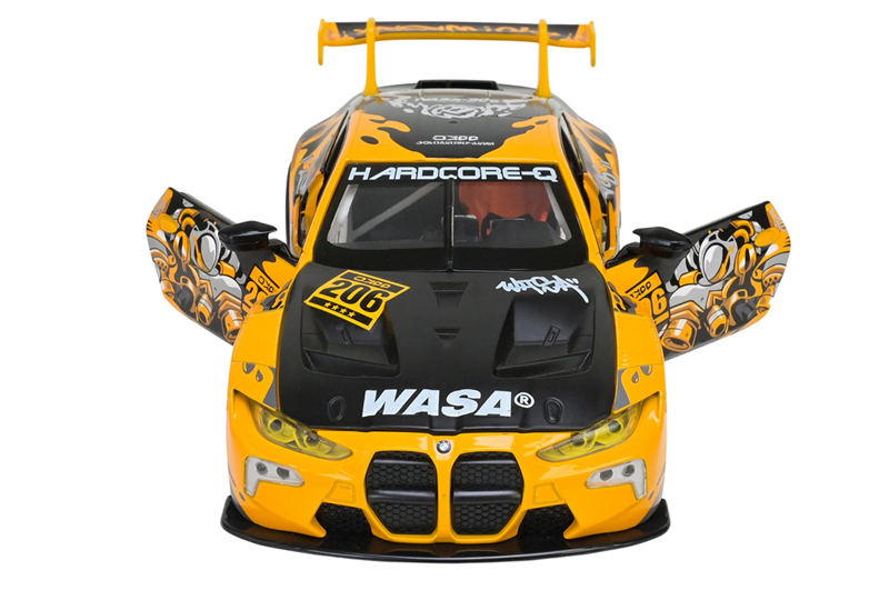 Машина металева АВТОПРОМ 68296A(Y)1:24 BMW M4 GT3, батар,світло, звук, відкр.двері, кор. 26.5x13.5x1см - Зображення 4