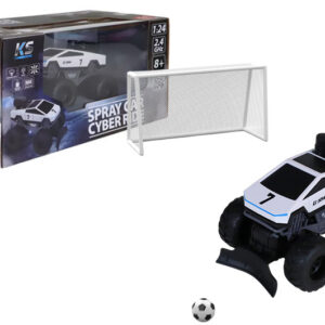 Автомобіль SPRAY CAR на р/к – CYBER RIDE (білий, 1:24, 2.4 ГГц, акум. 3,7 V, вихлопна пара)