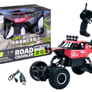 Автомобіль OFF-ROAD CRAWLER на р/к - CAR VS WILD (червоний, акум. 3,6V, метал. корпус, 1:20)