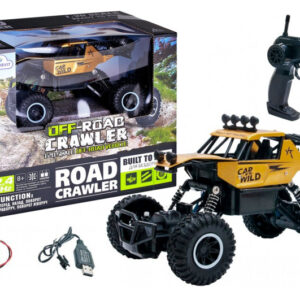 Автомобіль OFF-ROAD CRAWLER на р/к - CAR VS WILD (золотий, акум. 3,6V, метал. корпус, 1:20)