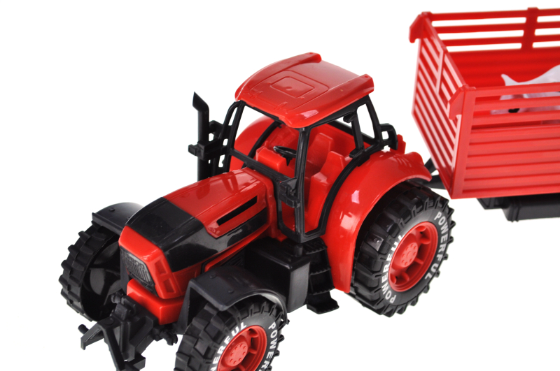 Трактор 3368-82N інерційний з причіпом, в коробці р.44,5x12x14,5 см YG Toys - Зображення 4