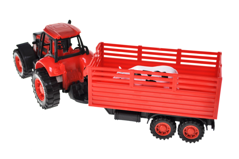 Трактор 3368-82N інерційний з причіпом, в коробці р.44,5x12x14,5 см YG Toys - Зображення 5