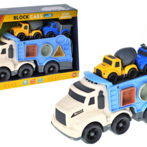 Машина автовоз 933-883B в коробці р.33,5x12x21,5 см YG Toys