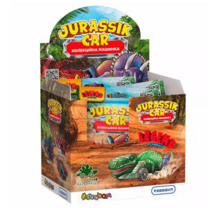 Машинка колекційна 13/CN23 JURASSIK CAR,в дисплеї #SBABAM