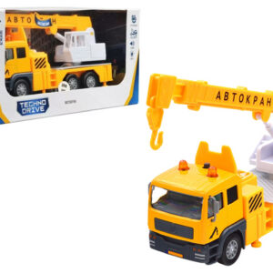 Машина автокран 510253.270 зі світлом і звуком, в коробці TECHNODRIVE