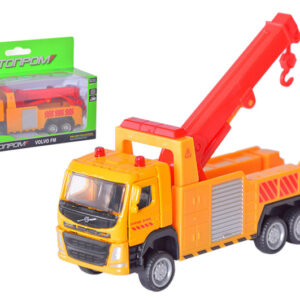 Машина металева "Автопром" 67396K, 1:72 Volvo Rescue truck, рухомі елементи, в коробці р. 13,5*7*5 см