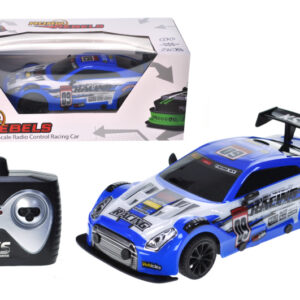 Машина на радіокеруванні19599OB Road Rebels 1:24,2.4 ГГц (Ghz),блакитний KS DRIVE