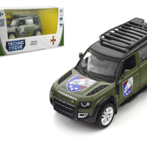 Машина 250289M "LAND ROVER DEFENDER 110 Шеврони Героїв 25 ОПДБР" TECHNODRIVE
