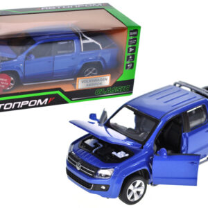 Машина металева "АВТОПРОМ" 68365 1:30 Volkswagen Amarok, батарейка, світло, звук, відкриваються двері, кор. 18*9*8см