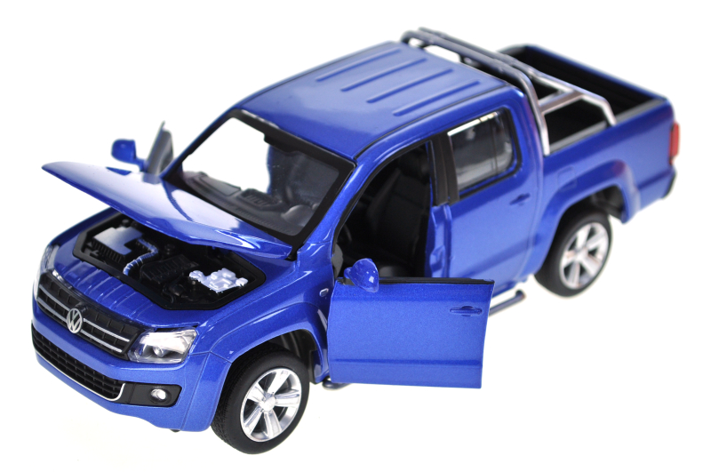 Машина металева "АВТОПРОМ" 68365 1:30 Volkswagen Amarok, батарейка, світло, звук, відкриваються двері, кор. 18*9*8см - Зображення 2