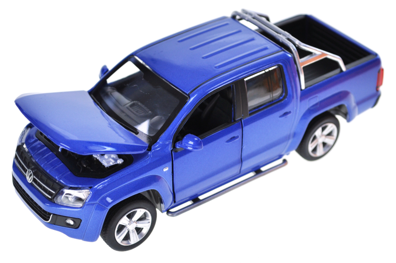 Машина металева "АВТОПРОМ" 68365 1:30 Volkswagen Amarok, батарейка, світло, звук, відкриваються двері, кор. 18*9*8см - Зображення 5