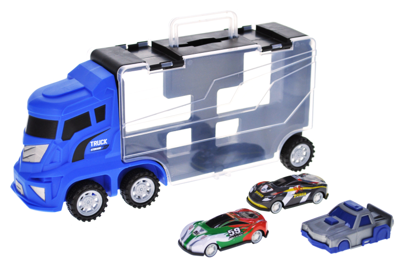 Автовоз інерційний з машинками 8864 в коробці YG Toys - Зображення 5