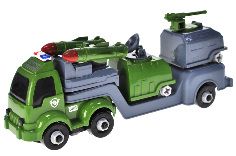 Машина конструктор 666-112 військова, в кульку р.33,5х11х7 см YG Toys - Зображення 2