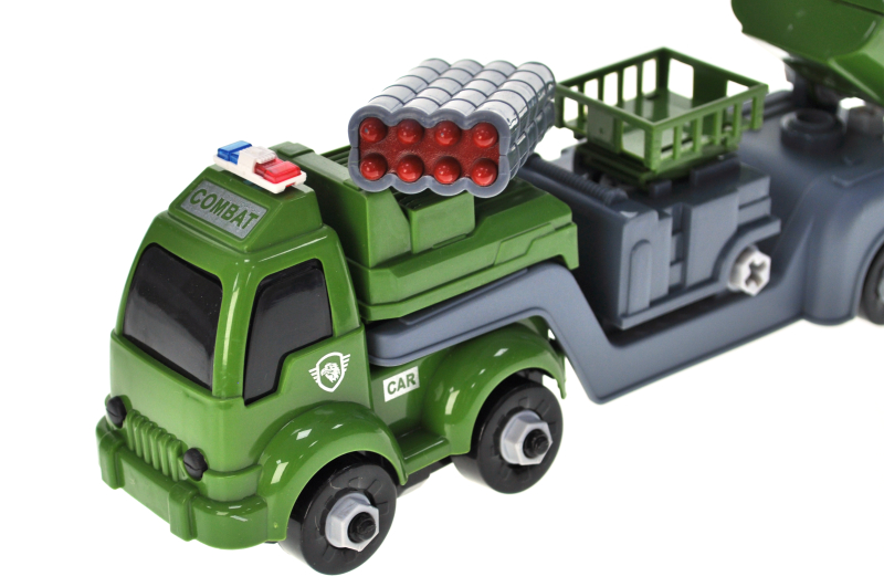 Машина конструктор 666-112 військова, в кульку р.33,5х11х7 см YG Toys - Зображення 4
