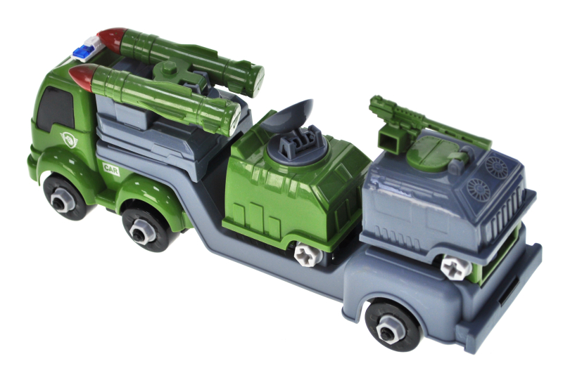 Машина конструктор 666-112 військова, в кульку р.33,5х11х7 см YG Toys - Зображення 6