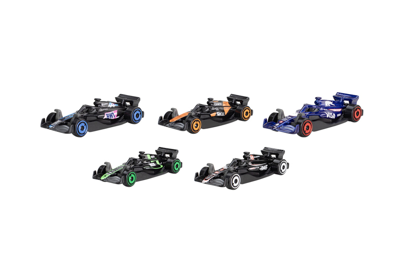 Ігровий набір JGF58 з 5 базових болідів «F1 2024» Hot Wheels - Зображення 2