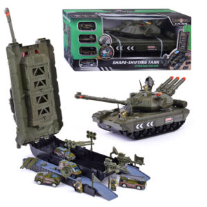 Танк з паркінгом на батарейках в коробці XZ-697