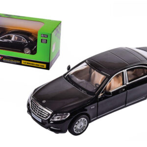 Машина металева 68401, 1:32 Mercedes-Benz S 600 2015, на батарейках, світло, звук, відкриваються двері, коробка 18x9x9 см "Автопром"