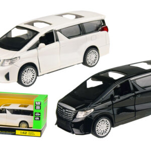 Машина металева 4329 "АВТОПРОМ",1:42 Toyota Alphard, 2 кольори, відкриваються двері, коробка 14,5*6,5*7 см