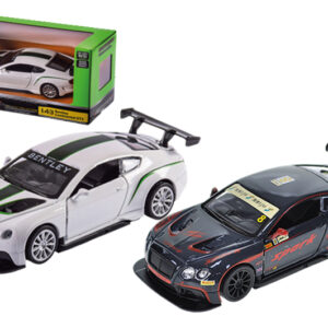 Машина металева "Автопром"4345/ 4364, 1:43 Bentley Continental GT3,відкриваються двері, в коробці р. 14,5*6,5*7см