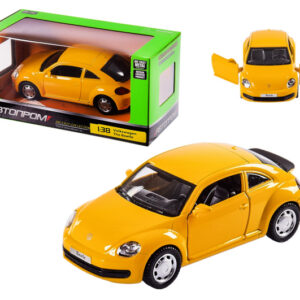 Машина металева "Автопром" 4349 1:38 Volkswagen The Beetle, відкриваються двері, коробка 14,5*6,5