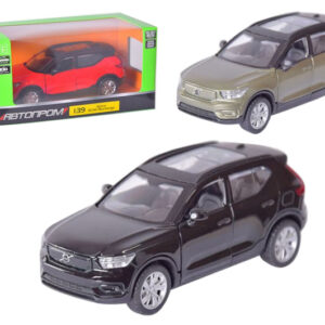 Машина металева 4360 Volvo XC40, 1:39, відкриваються двері, коробка 14,5x6,5x7 см "Автопром"