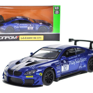 Машина металева "Автопром" 4369, 1:44 BMW M6 GT3,1 колір, відкриваються двері, в коробці р. 14,5*6,5*7см