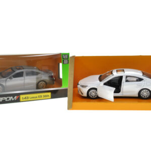 Машина металева "Автопром" 4376, 1:43 Lexus ES300h, 3 кольори, відкриваються двері, в коробці р. 14,5*6,5*7см