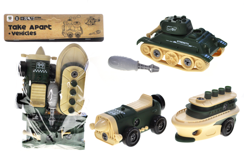 Набір машин конструкторів YC426-23E в кульку YG Toys