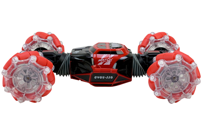 Машина на радіокеруванні PM3408 "POWERMOTORS" 1:18, 2 кольори, пульт та браслет, акумулятор, світло, звук,у коробці р.35,5x27x8см - Зображення 4