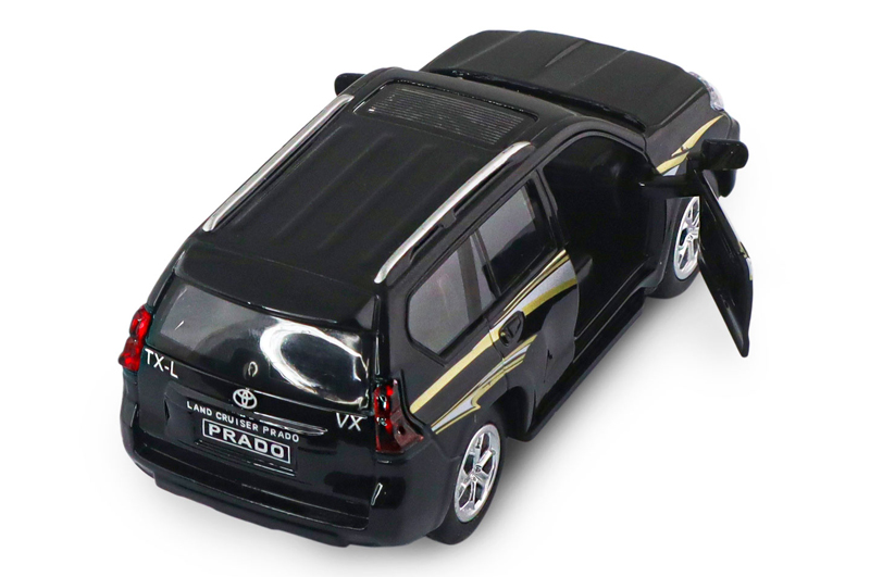 Машина KM6189D "TOYOTA PRADO" чорний TECHNODRIVE - Зображення 4