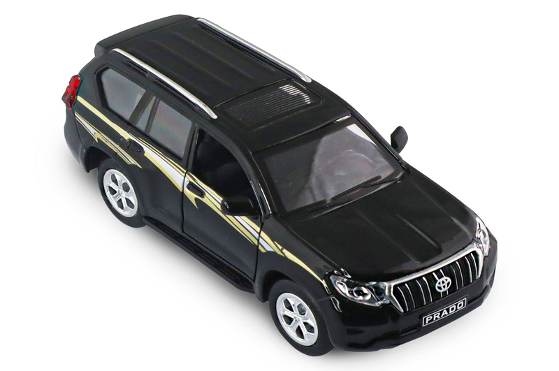 Машина KM6189D "TOYOTA PRADO" чорний TECHNODRIVE - Зображення 5