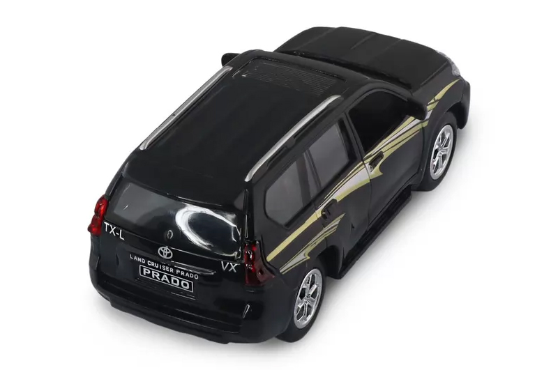 Машина KM6189D "TOYOTA PRADO" чорний TECHNODRIVE - Зображення 3