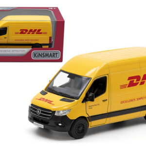 Машина метал. KINSMART MERCEDES-BENZ 5'' KT5429W Sprinter DHL Edition метал. інерц. відкр. дв. кор.