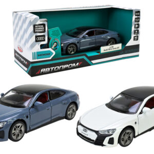 Машина металева 68717 1:36 "Audi RS e-tron GT" (електро), на батарейки, світло, звук, відкриваються двері, капот, багажник, в коробці АВТОПРОМ