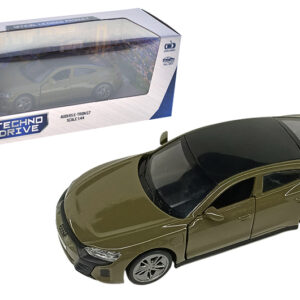 Машина 250410 "AUDI RS E-TRON GT" коричнева TECHNODRIVE