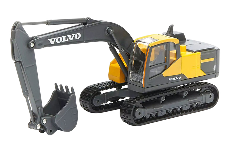 Екскаватор 18-32086 "VOLVO EC220E" в коробці Bburago - Зображення 2