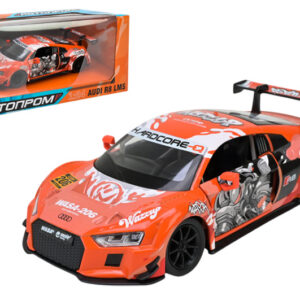 Машина металева "АВТОПРОМ" 68291A(O) 1:24 Audi R8 LMS, батарейка, світло ,звук, відкриваються двері, кор. 26,5*13,5*12см