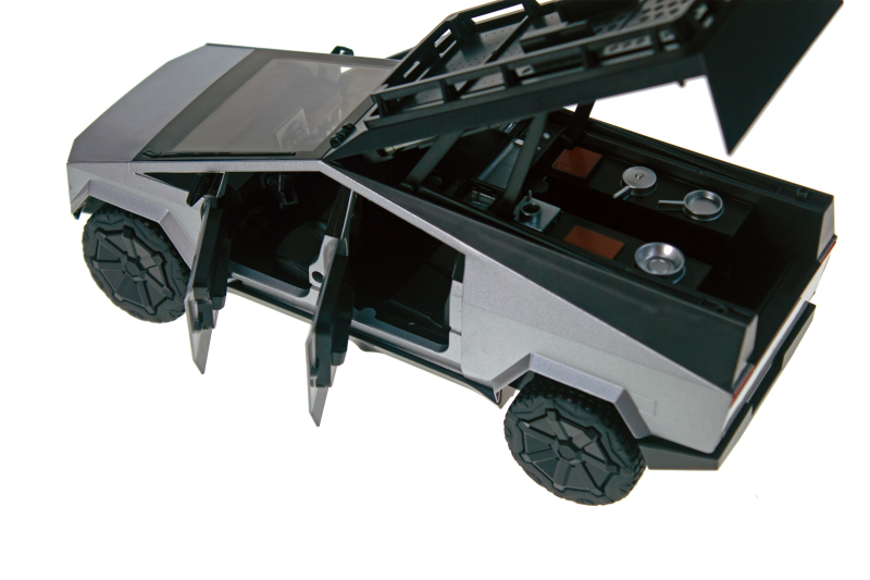 Машина АВТОПРОМ AP7727 Tesla pickups camring,1:24 на батарейках, світло, звук, відкриваються двері, коробка р.28x16x12,8см - Зображення 4