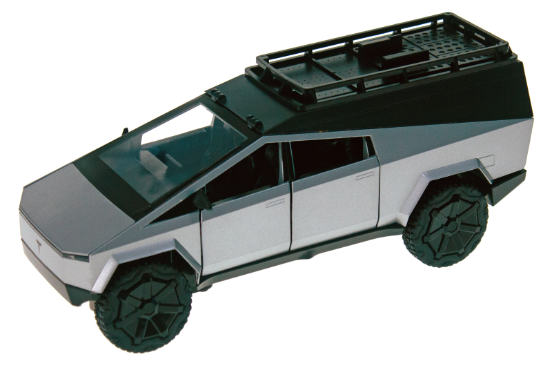 Машина АВТОПРОМ AP7727 Tesla pickups camring,1:24 на батарейках, світло, звук, відкриваються двері, коробка р.28x16x12,8см - Зображення 2