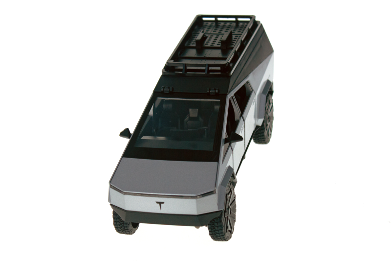 Машина АВТОПРОМ AP7727 Tesla pickups camring,1:24 на батарейках, світло, звук, відкриваються двері, коробка р.28x16x12,8см - Зображення 3