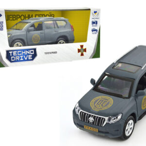 Машина KM6189 "TOYOTA PRADO Кара-Даг Шеврони Героїв" TECHNODRIVE